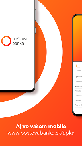 Poštová banka ekran görüntüsü
