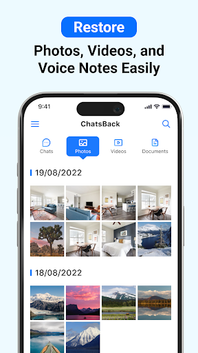 ChatsBack See Deleted Messages ekran görüntüsü