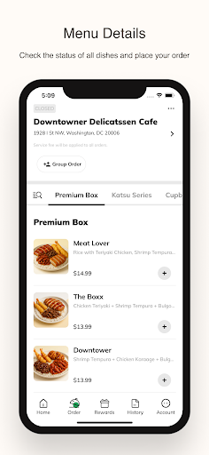 Downtowner Delicatssen Cafe ekran görüntüsü