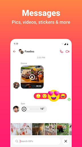JusTalk - Video Chat & Calls ekran görüntüsü