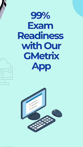 GMetrix Practice Test ekran görüntüsü