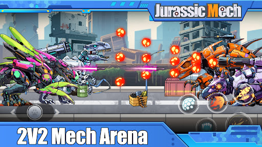 Jurassic Mech: Dinozor Savaşı ekran görüntüsü