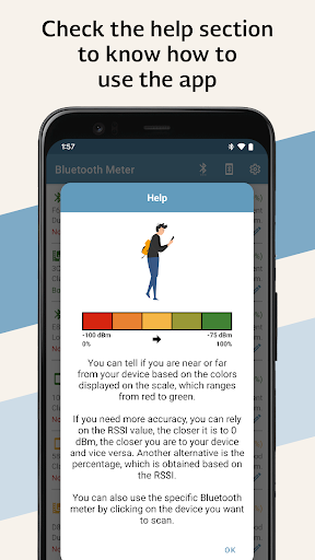Bluetooth Signal Meter ekran görüntüsü