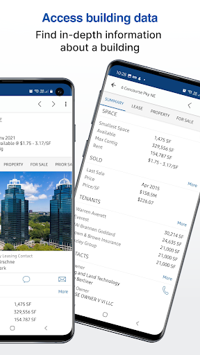 CoStar Commercial Real Estate ekran görüntüsü