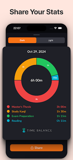 Pomodoro Focus Timer: Balance ekran görüntüsü