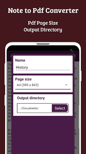 Text To Pdf Converter ekran görüntüsü