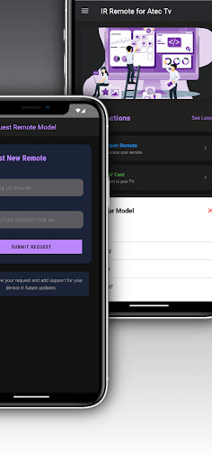 Remote for Atec tv ekran görüntüsü