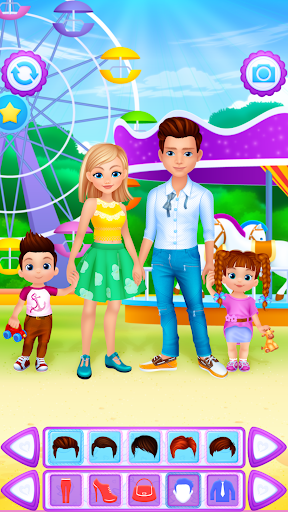 Aile Giydirme Oyunu ekran görüntüsü