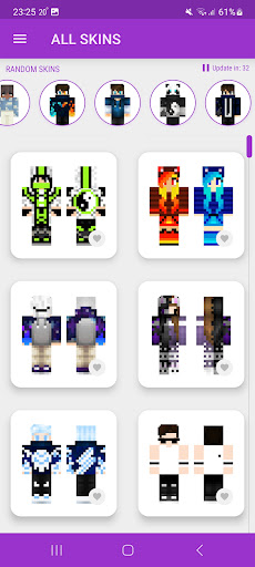 PvP Skins for Minecraft ekran görüntüsü