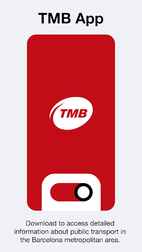 TMB App (Metro Bus Barcelona) ekran görüntüsü