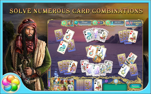 Emerland: TriPeaks Solitaire ekran görüntüsü