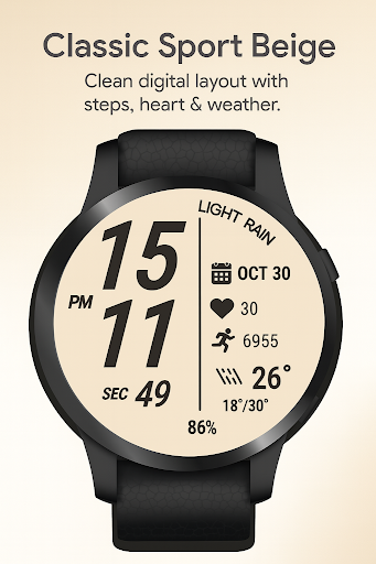 Sport Digital Edge WatchFace ekran görüntüsü