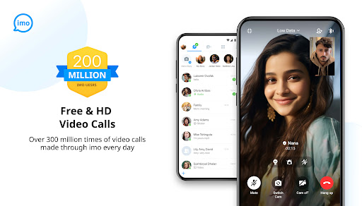 imo beta -video calls and chat ekran görüntüsü