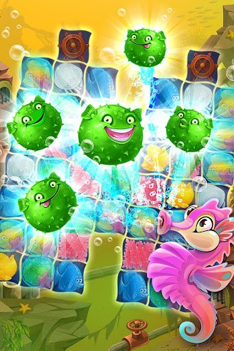 Mermaid puzzle match-3 hazine ekran görüntüsü