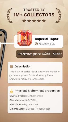 Gem Identification App Rock ID ekran görüntüsü