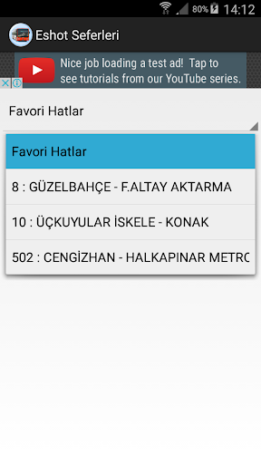 İzmir Otobüs Hareket Saatleri ekran görüntüsü