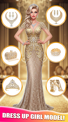 Model Glow: Makeup & Dress Up ekran görüntüsü