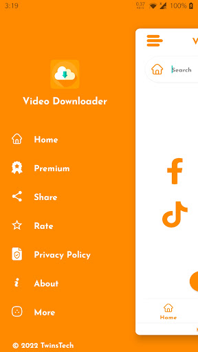 All Video Downloader ekran görüntüsü