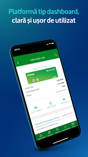 Garanti BBVA Romania ekran görüntüsü