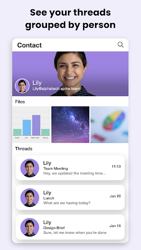 Spike: AI Email & Team Chat ekran görüntüsü