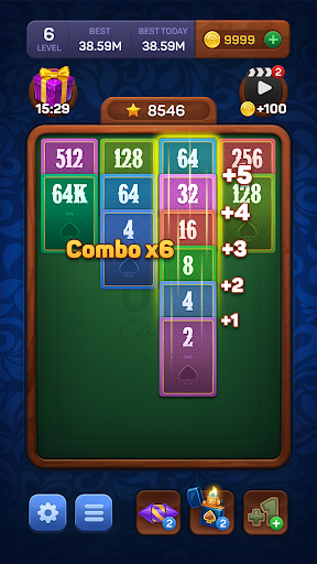 Merge Master: 2048 Card Game ekran görüntüsü