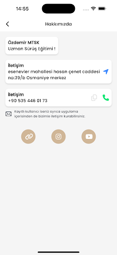 Özdemir MTSK ekran görüntüsü