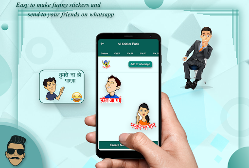 Sticker Packs, WhatSticker ekran görüntüsü