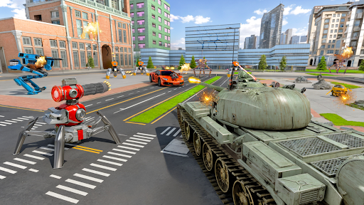 Wolf Robot Transform Car Games ekran görüntüsü