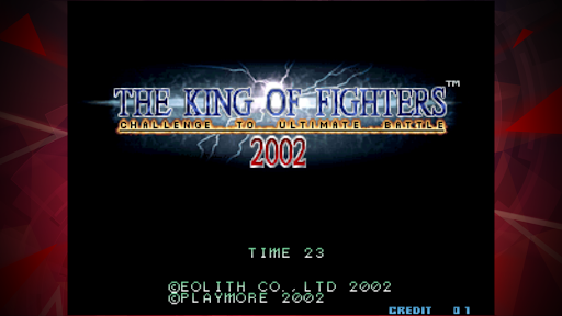 KOF 2002 ACA NEOGEO ekran görüntüsü