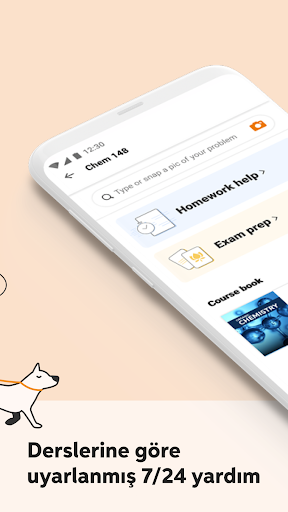 Chegg: Ders Çalışma Programı ekran görüntüsü