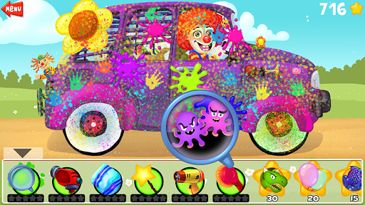 Amazing Car Wash - For Kids ekran görüntüsü
