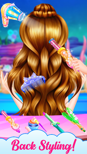Mermaid Hairs Artist Makeover ekran görüntüsü