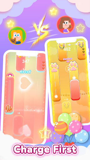PopCat Tiles: Piyano & Müzik ekran görüntüsü
