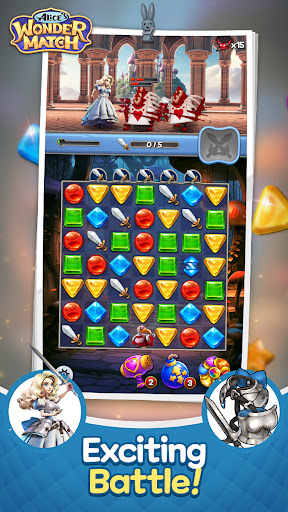 Alice Wonder Match ekran görüntüsü