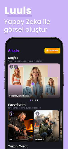 Luuls - AI Fotoğraf ve Deneyim ekran görüntüsü
