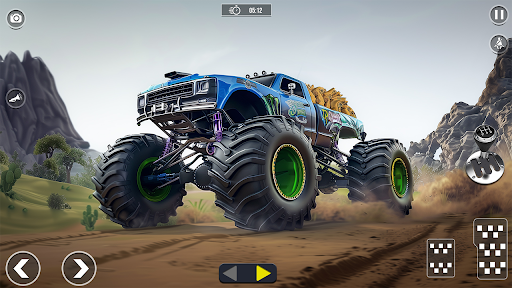canavar kamyon offroad oyunu ekran görüntüsü