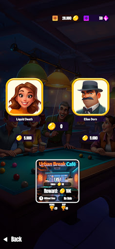 Pool Strike 8 ball tournament ekran görüntüsü