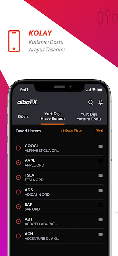 albaFX ekran görüntüsü
