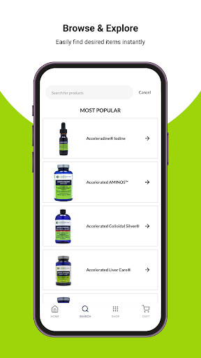 Accelerated Health Products ekran görüntüsü
