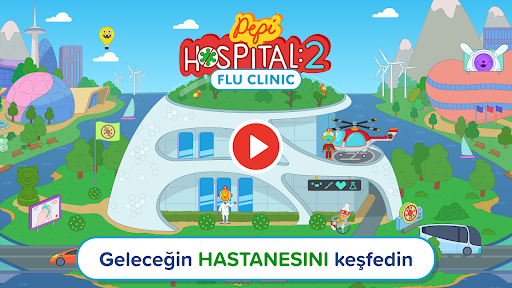 Pepi Hospital 2: Flu Clinic ekran görüntüsü