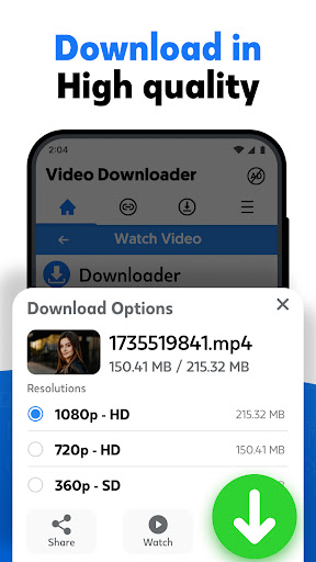 video indirici - Reels ekran görüntüsü