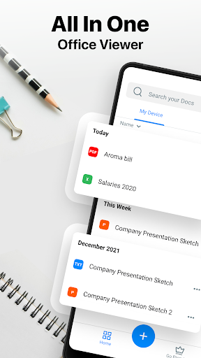Tap Office - Word, Excel, PDF ekran görüntüsü