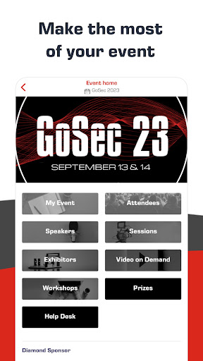 GoSec Events ekran görüntüsü