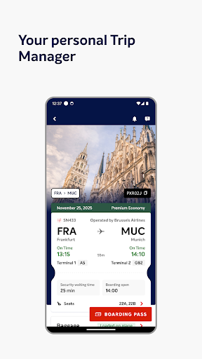 Brussels Airlines ekran görüntüsü
