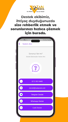 VatanSMS NET Toplu SMS Gönder ekran görüntüsü