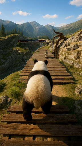 Animal Run: Wild Race ekran görüntüsü
