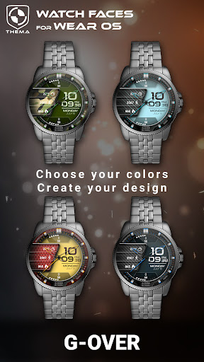 G-Over Watch Face ekran görüntüsü