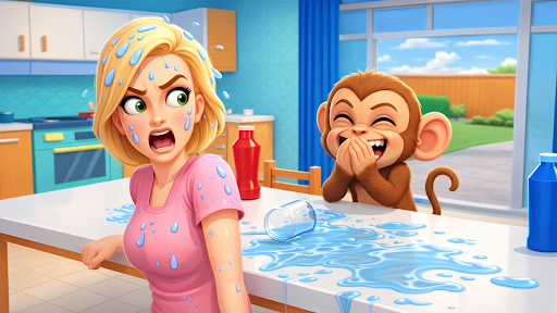 Tricky Monkey: House Prankster ekran görüntüsü