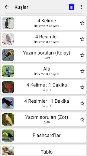 Hayvanlar: Memeliler ve kuşlar ekran görüntüsü