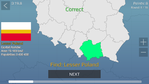 Poland Quiz ekran görüntüsü